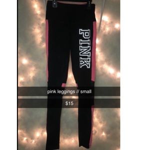 pink leggings